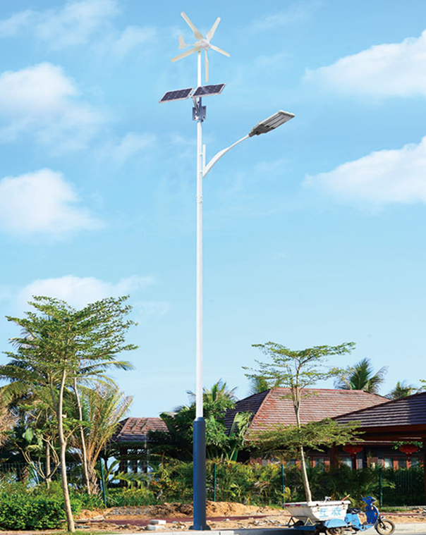 Cy lf009 solar wind solar hybrid street lamp with energy saving