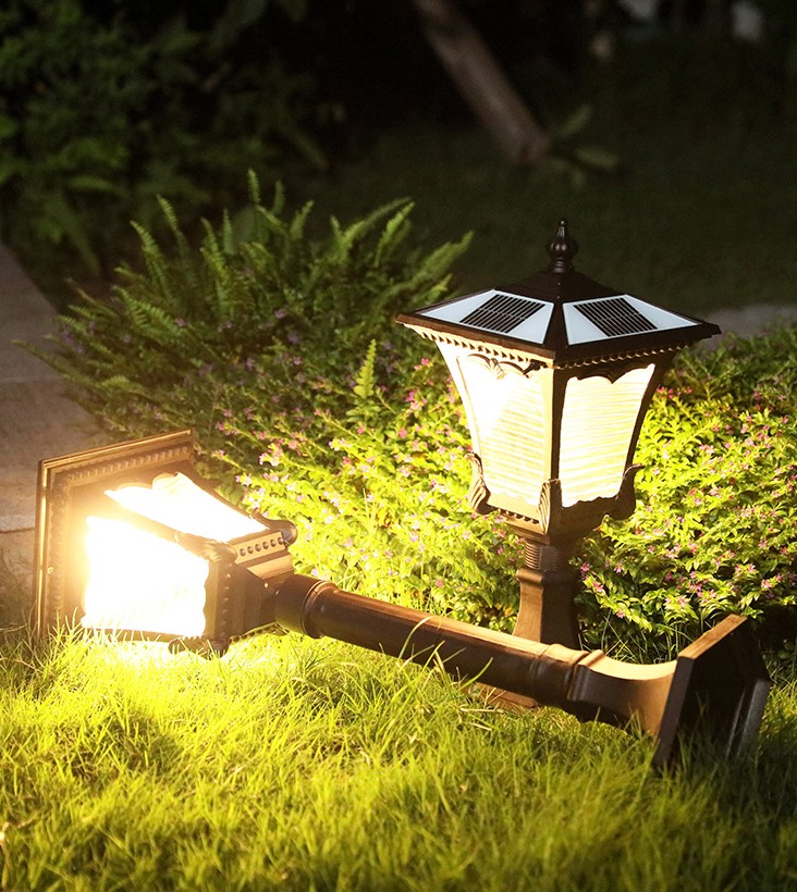 Details about   1pcs Solar Energy Lamp Lawn Lamp Home Garden Courtyard LED Light Energe Saving 